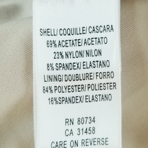 BCBG MAXAZRIA Eve Strapless Pleated Braided Flowy Mini Formal Dress Blush Lined - Picture 14 of 16